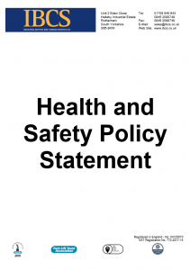 Health Safety Policy Statement